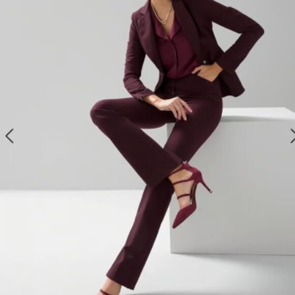 White House Black Market Bootcut Trouser Pants with Lift, Shape + Stretch 10 - Picture 6 of 6